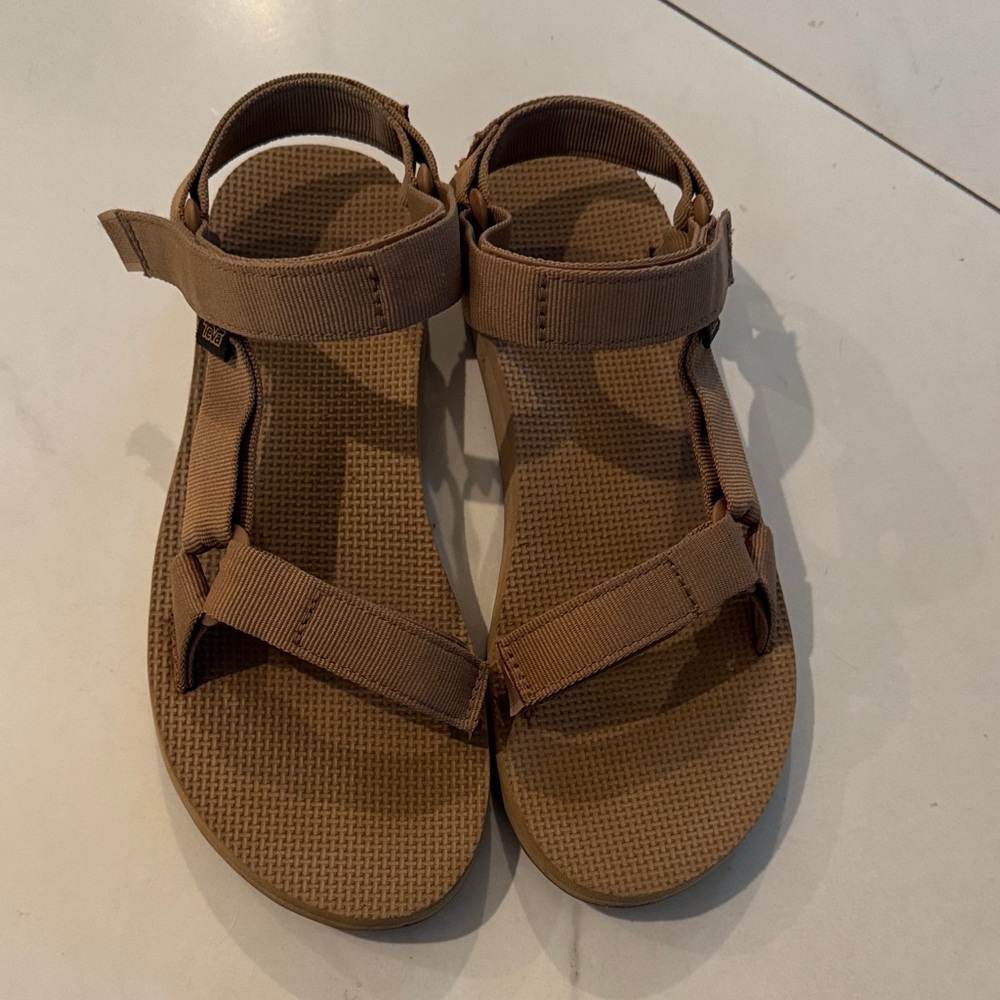 Teva Tan Strappy Sandals- Sand Dune